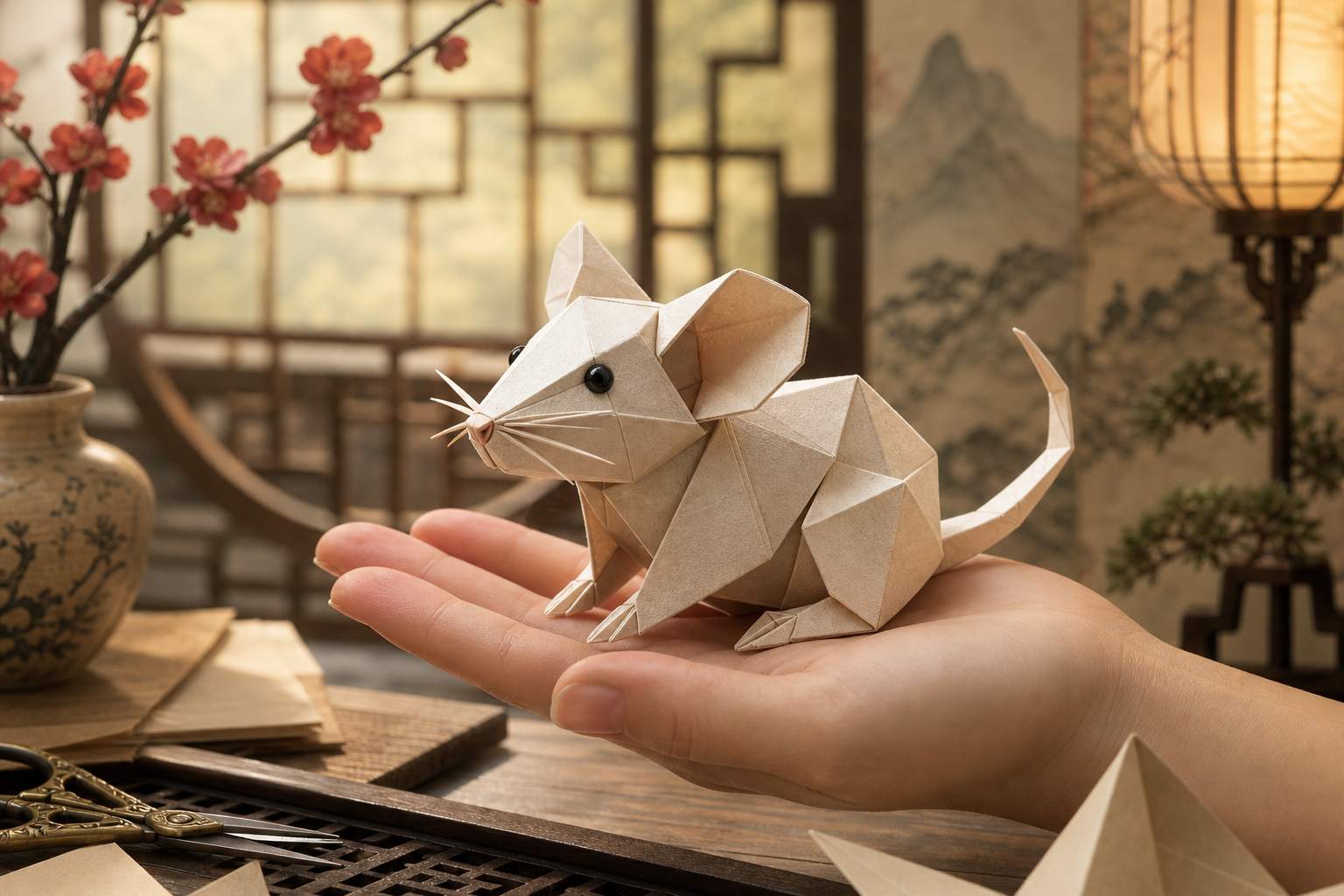 折纸王子巧折生肖鼠