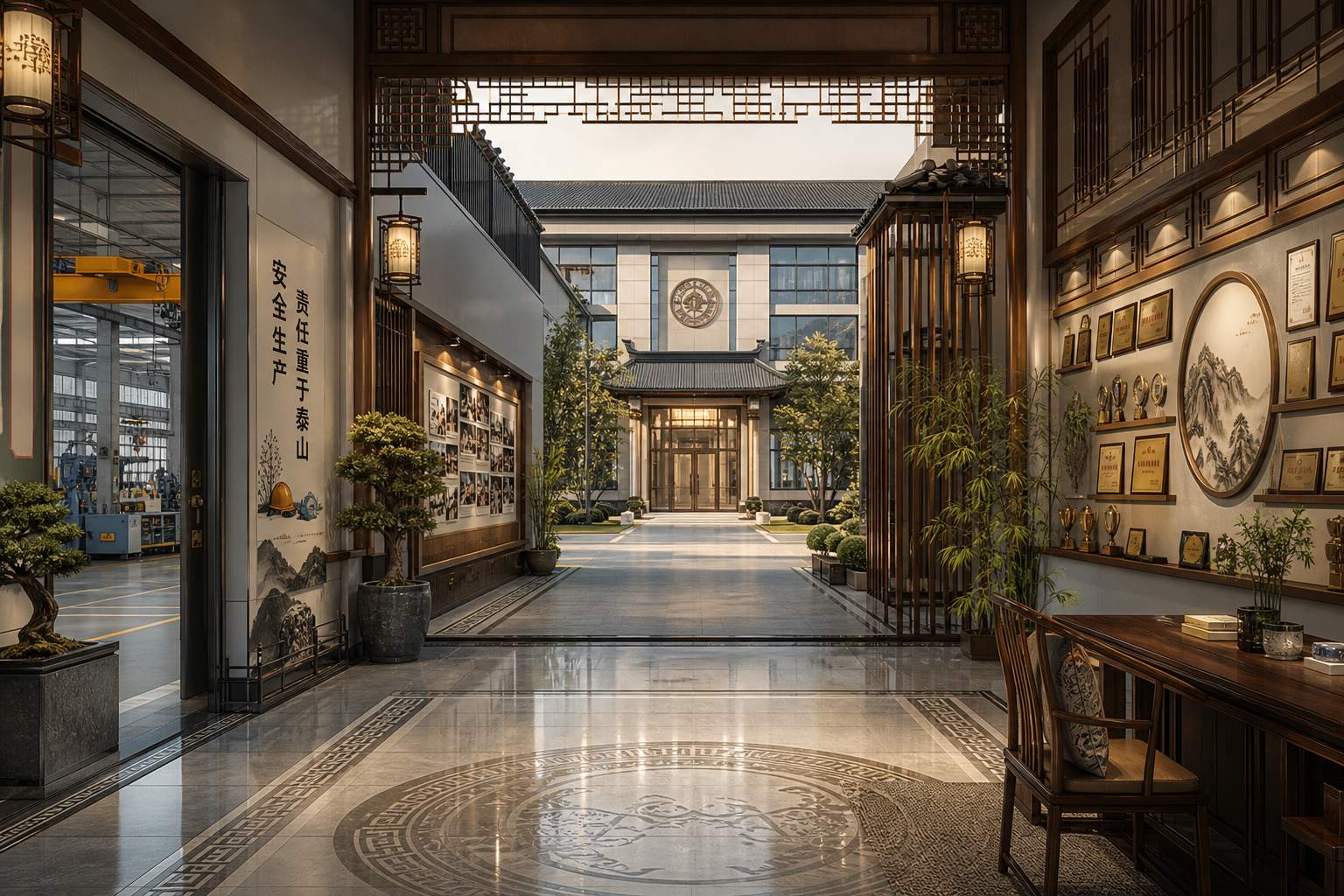 车间出入口和办公楼大门相对行吗 车间出入口和办公楼大门相对行吗