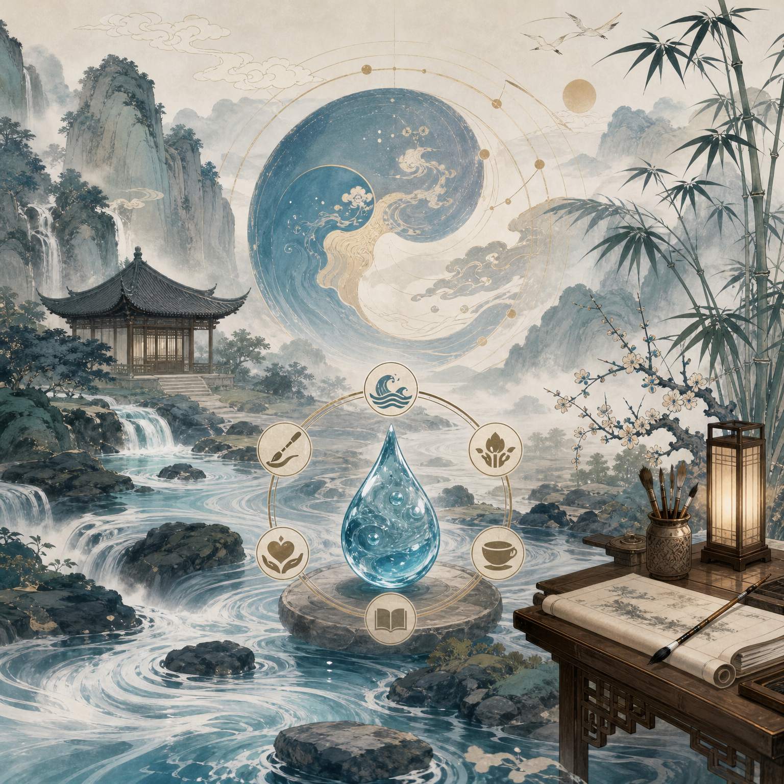 涧下水命适合职业