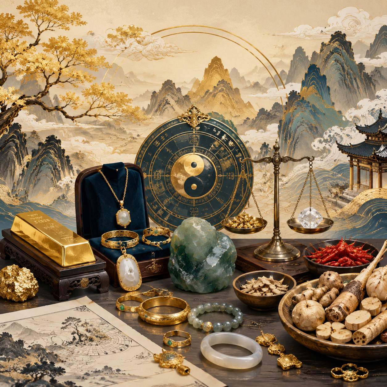 金玉珠宝命解析