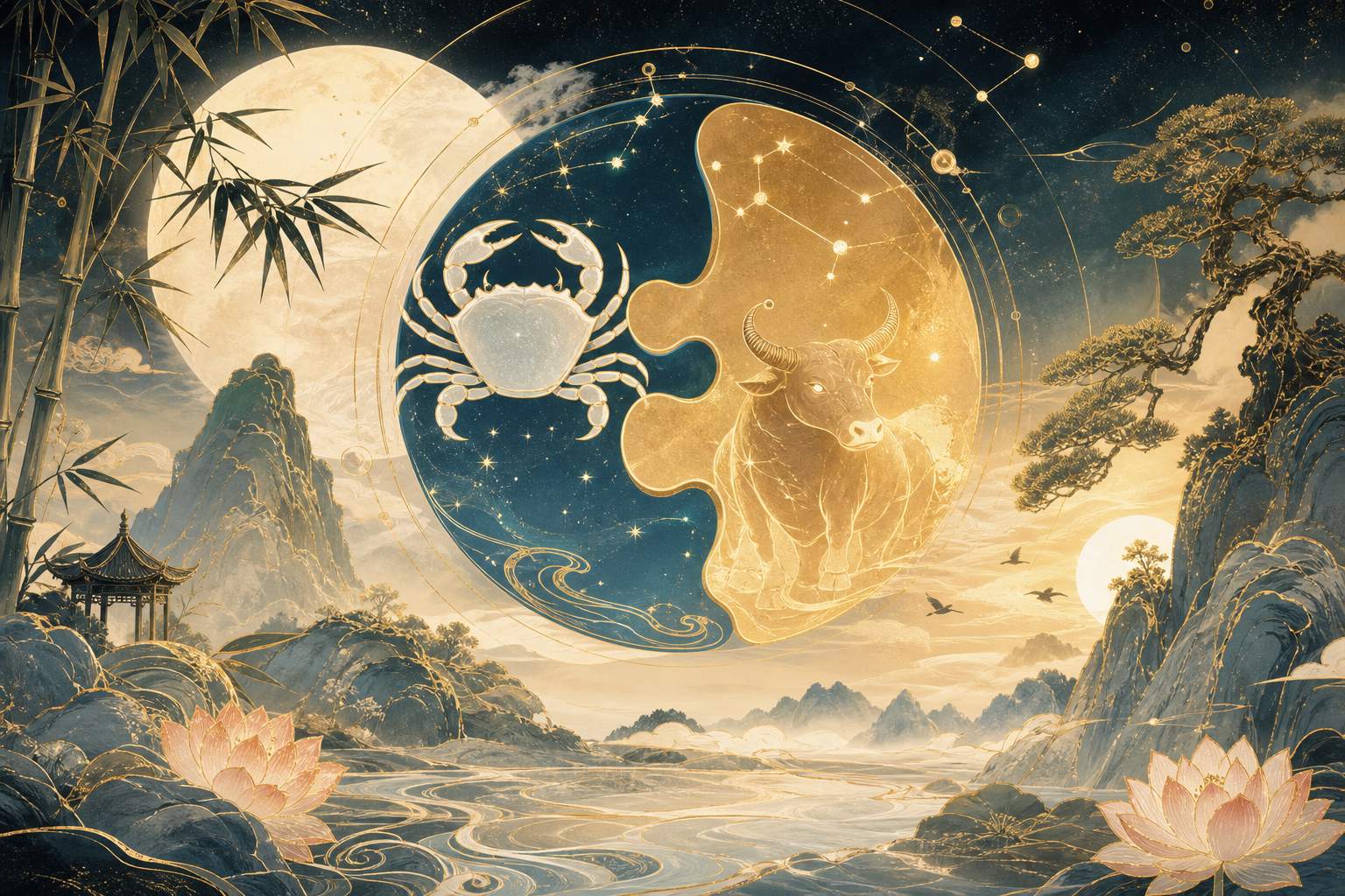 巨蟹座能压制金牛座吗