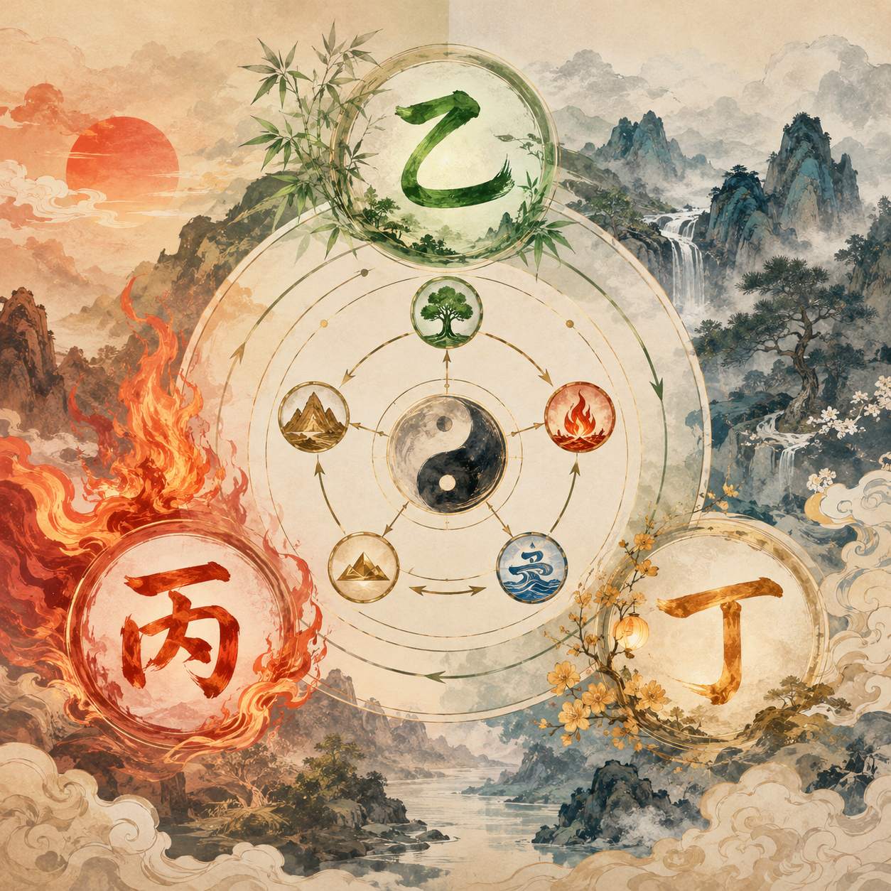 天干乙丙丁的命理解析 天干乙丙丁的命理解析