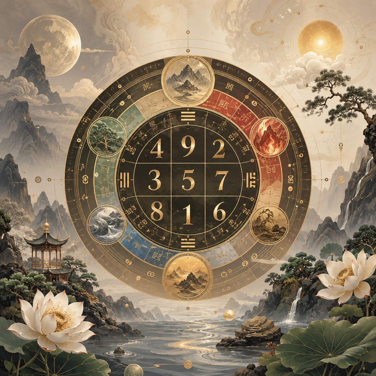 命盘数字有何含义