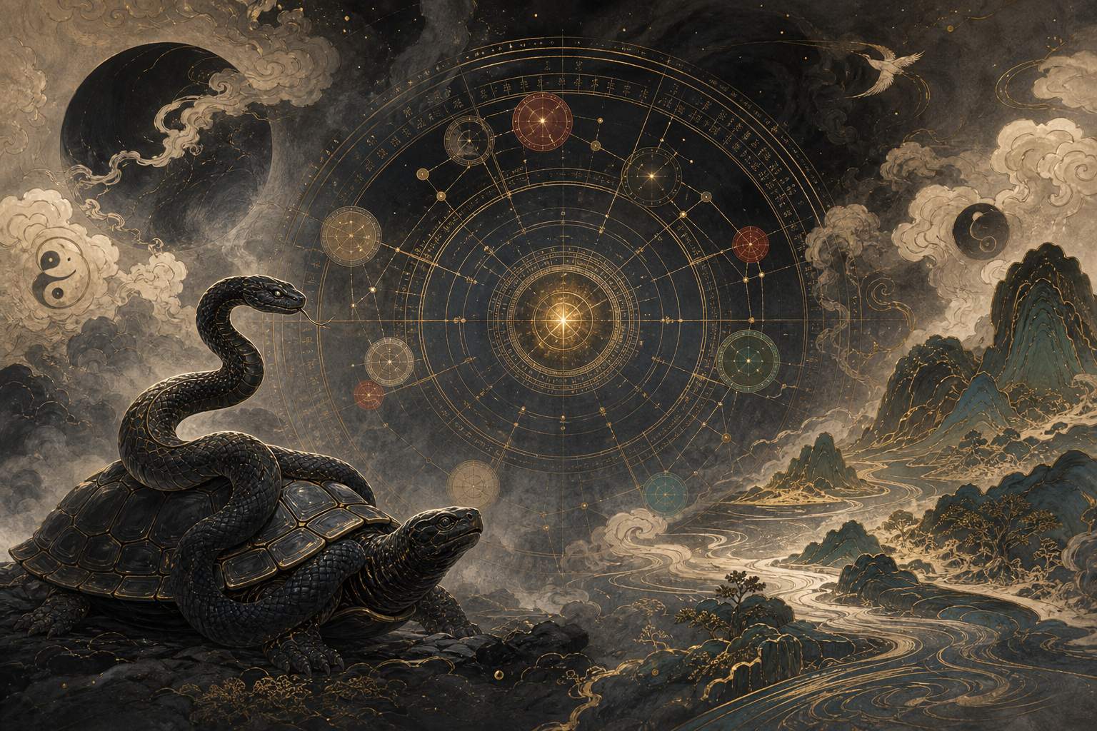 命盘中玄武的寓意