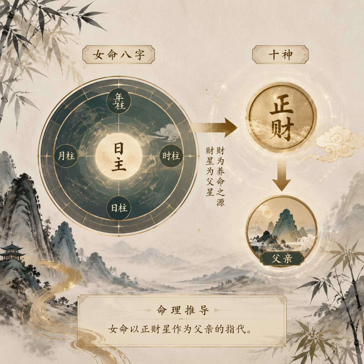 女命以何代表父亲 女命以何代表父亲