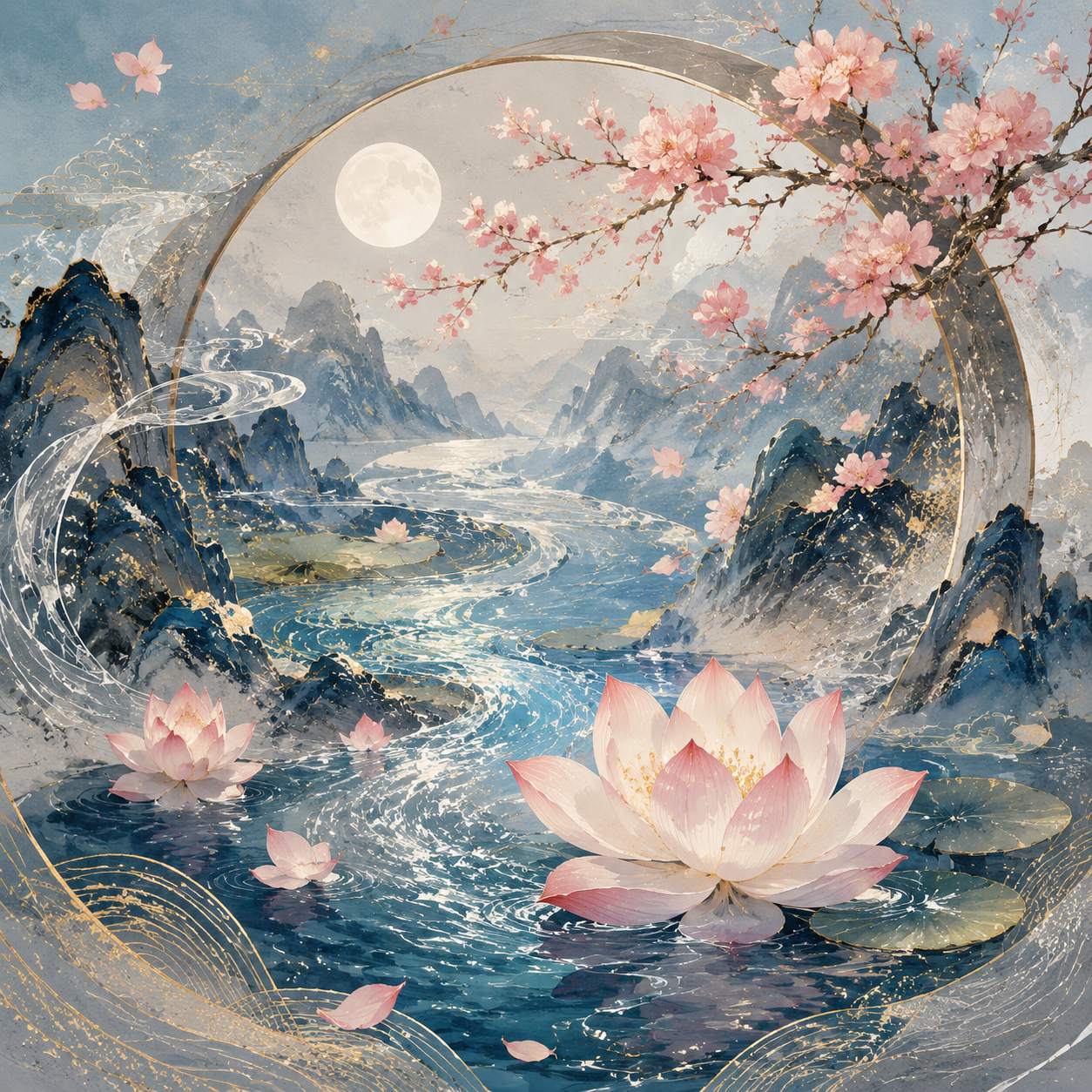 女命水中桃花的寓意 女命水中桃花的寓意