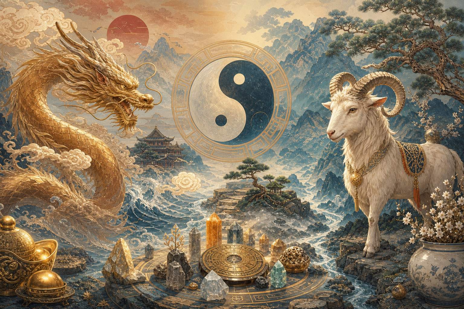 属龙属羊运势解析 属龙属羊运势解析