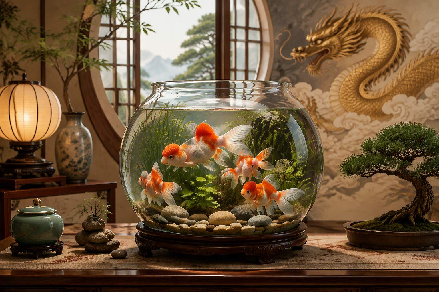 属龙养菩萨鱼吉利吗