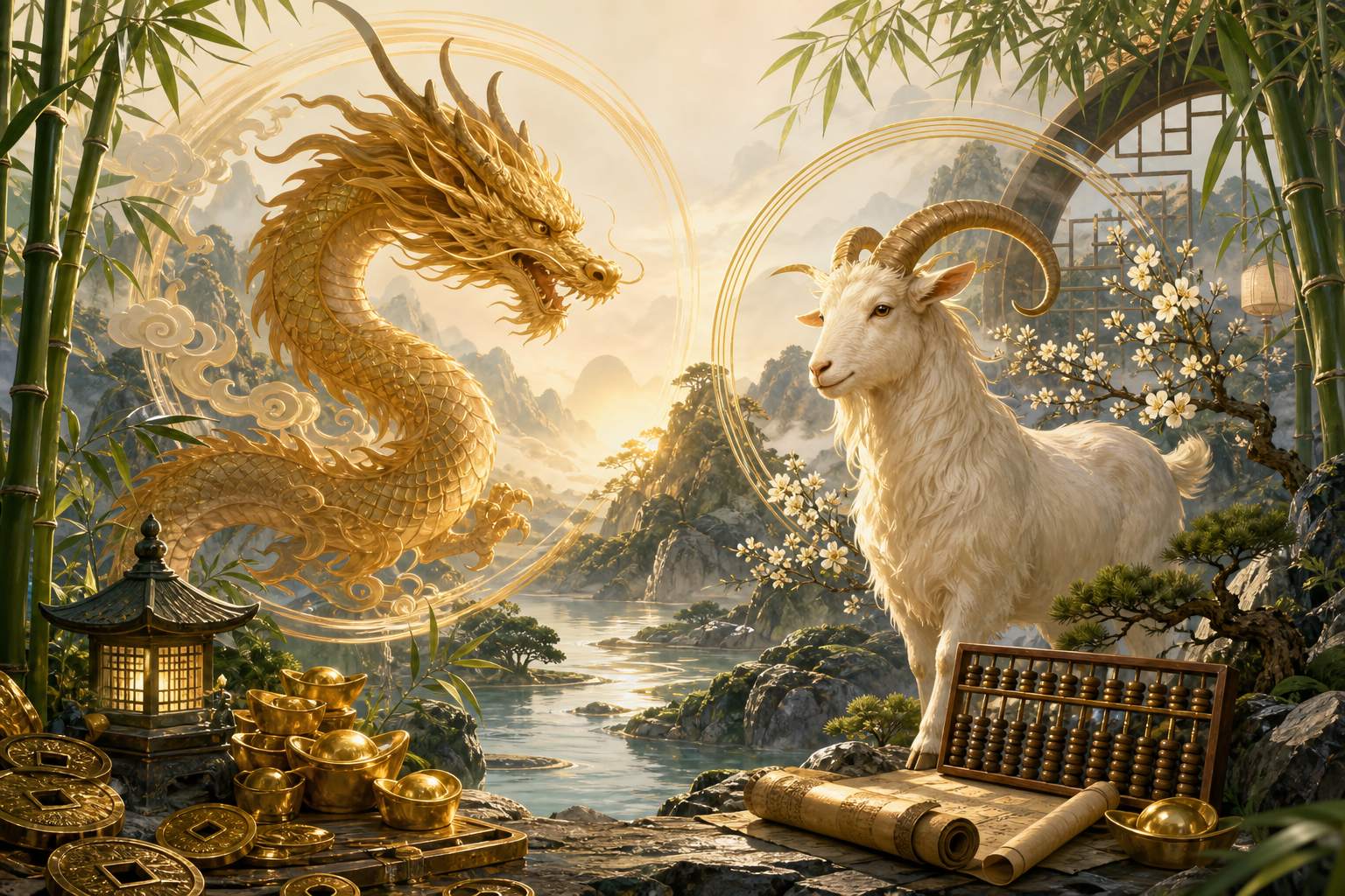 属龙与属羊的财运怎样