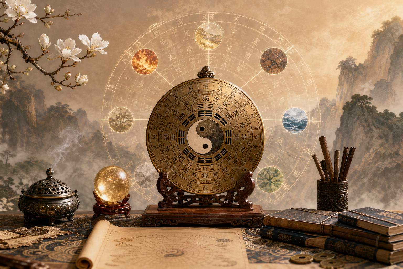 不同年份的命理属性