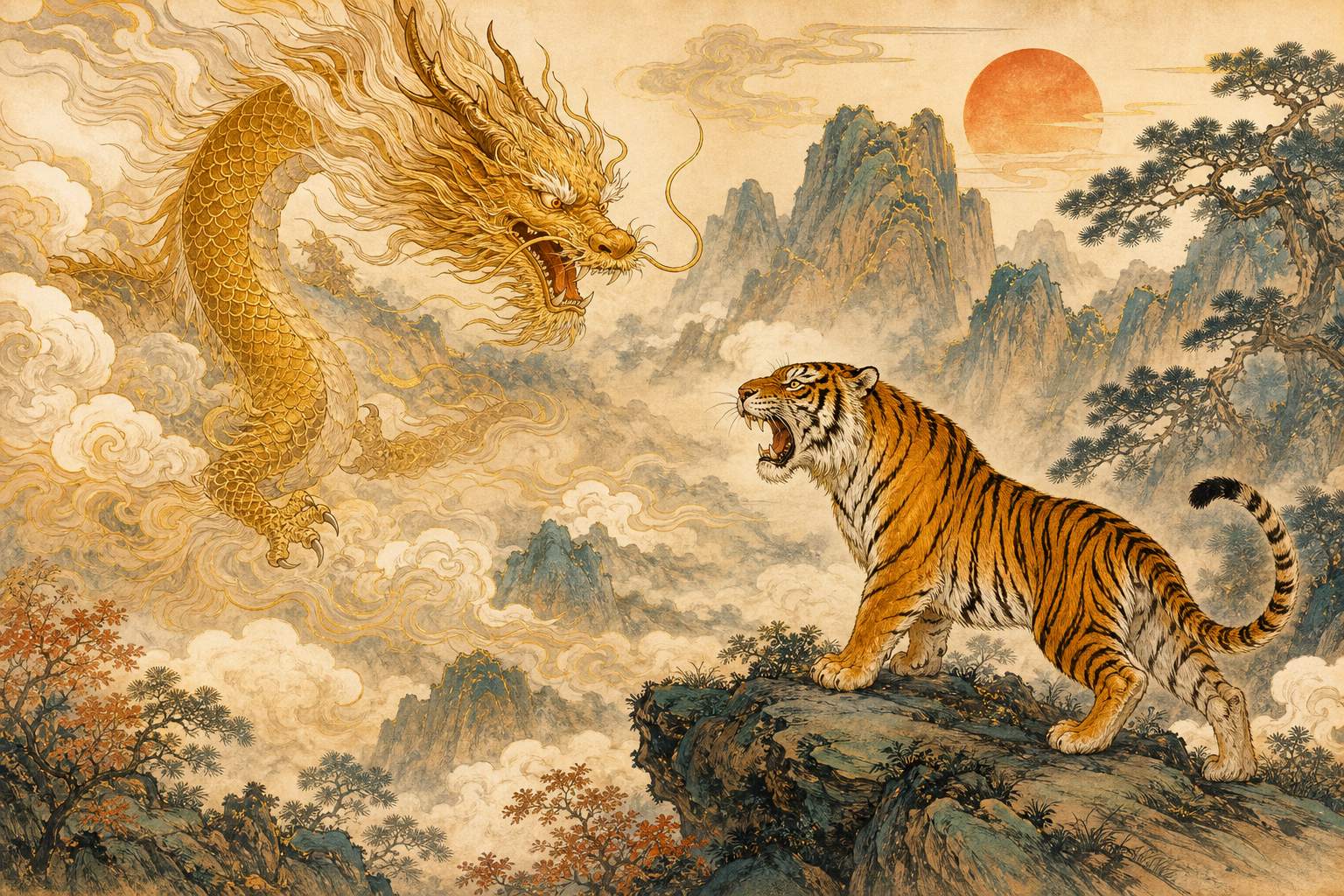 母亲属龙孩子属虎相冲么