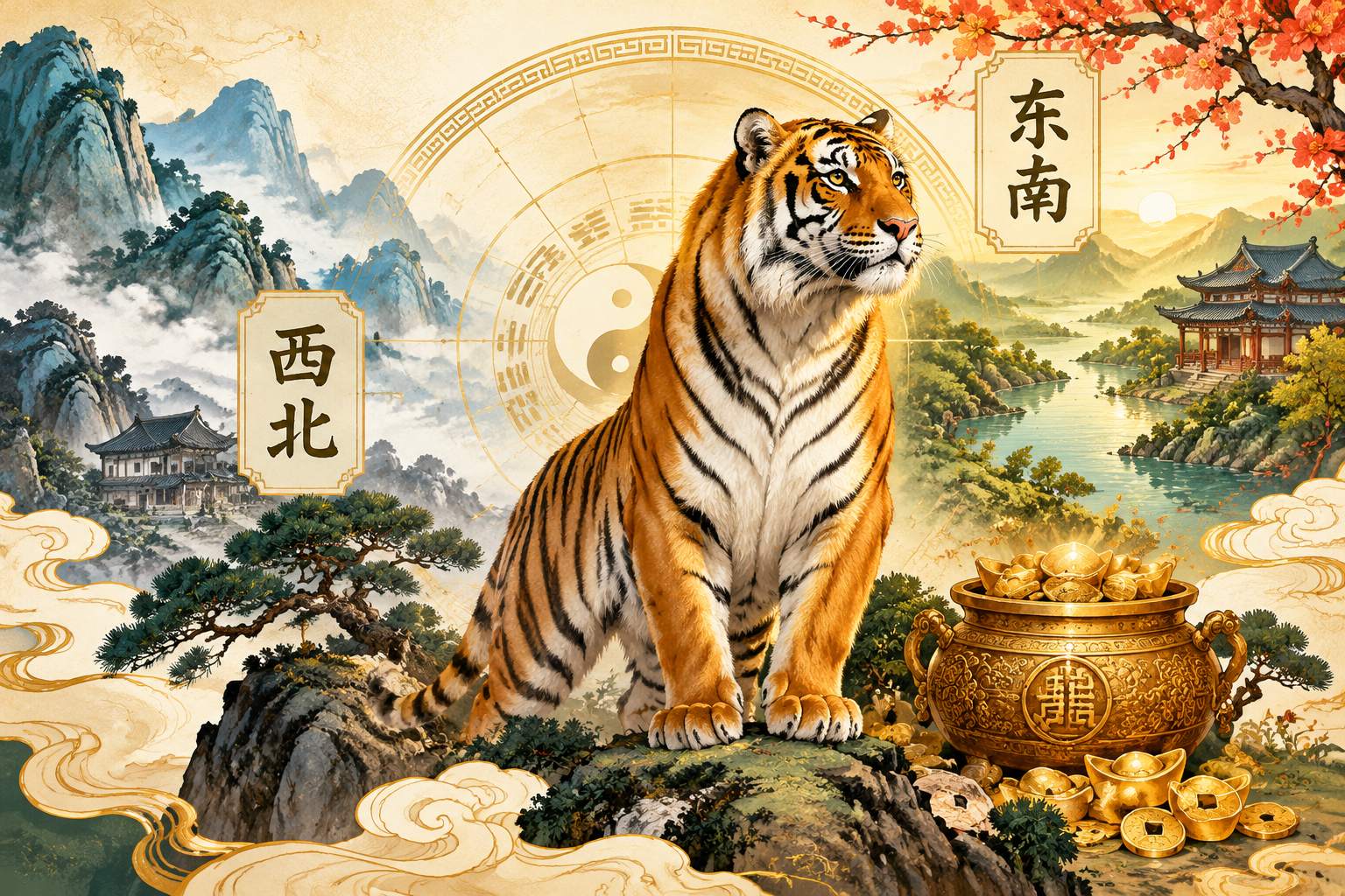86年属虎求财方位 86年属虎求财方位