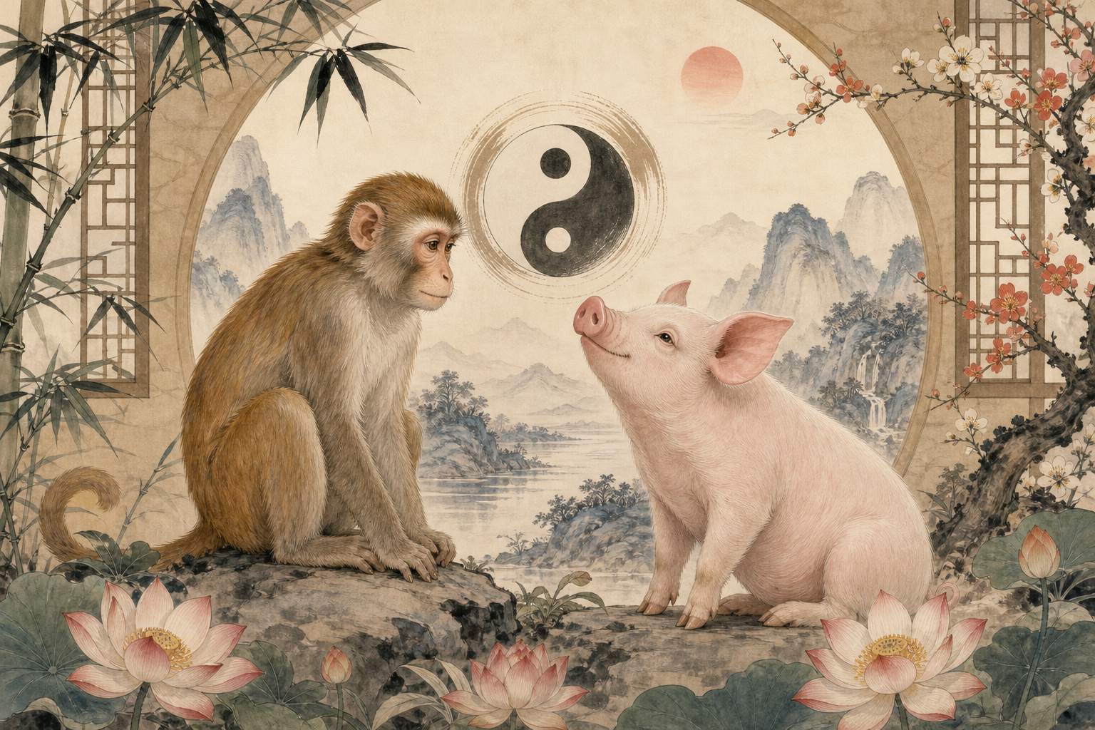 属猴与属猪相克吗