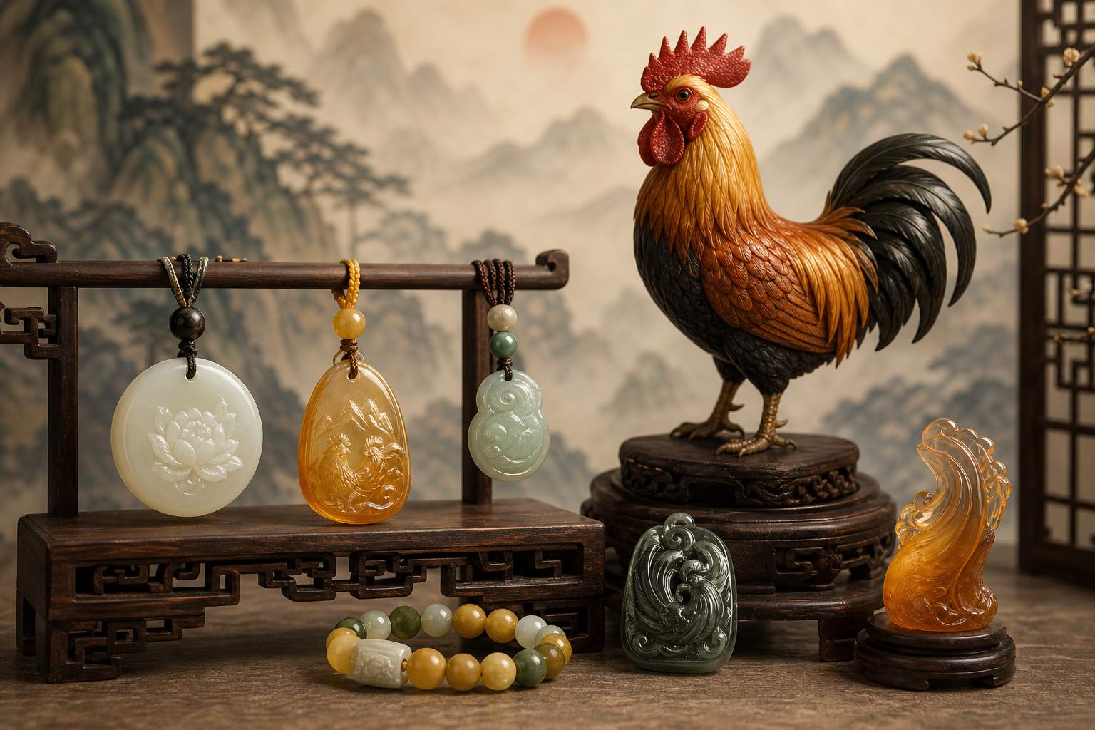 属鸡者戴啥挂件好
