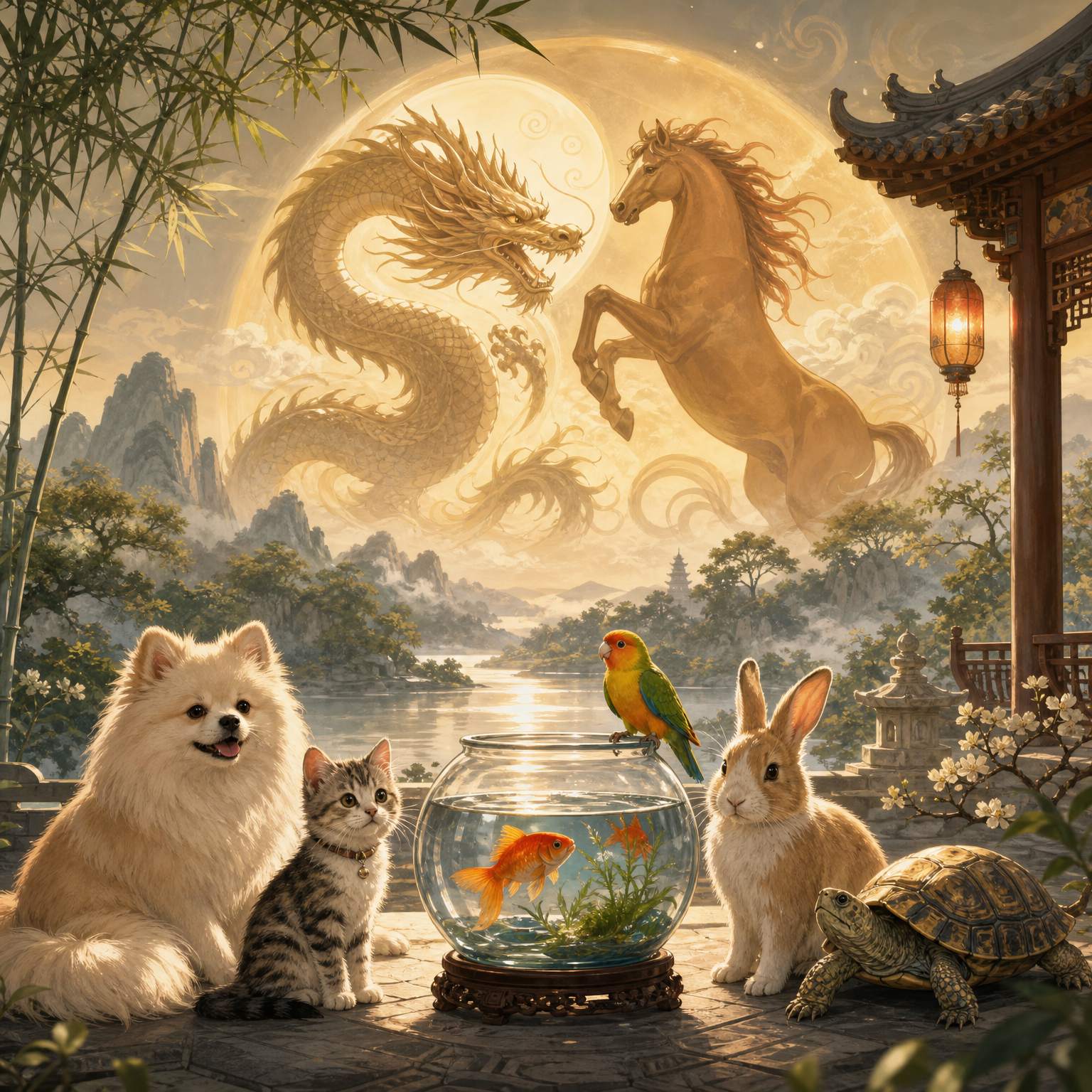 属龙马适合养啥动物