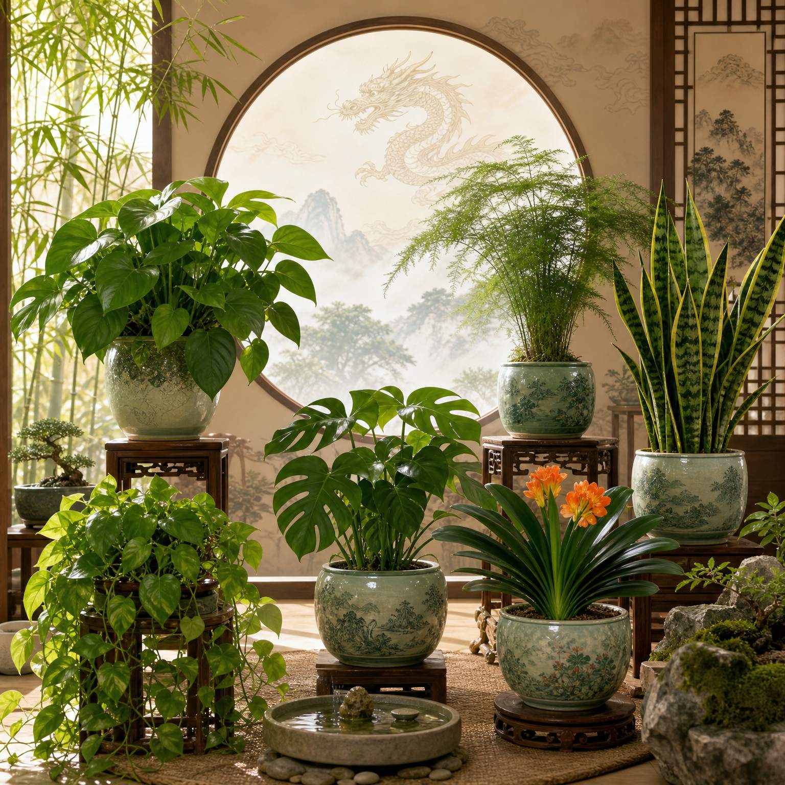 属龙人适合养啥植物