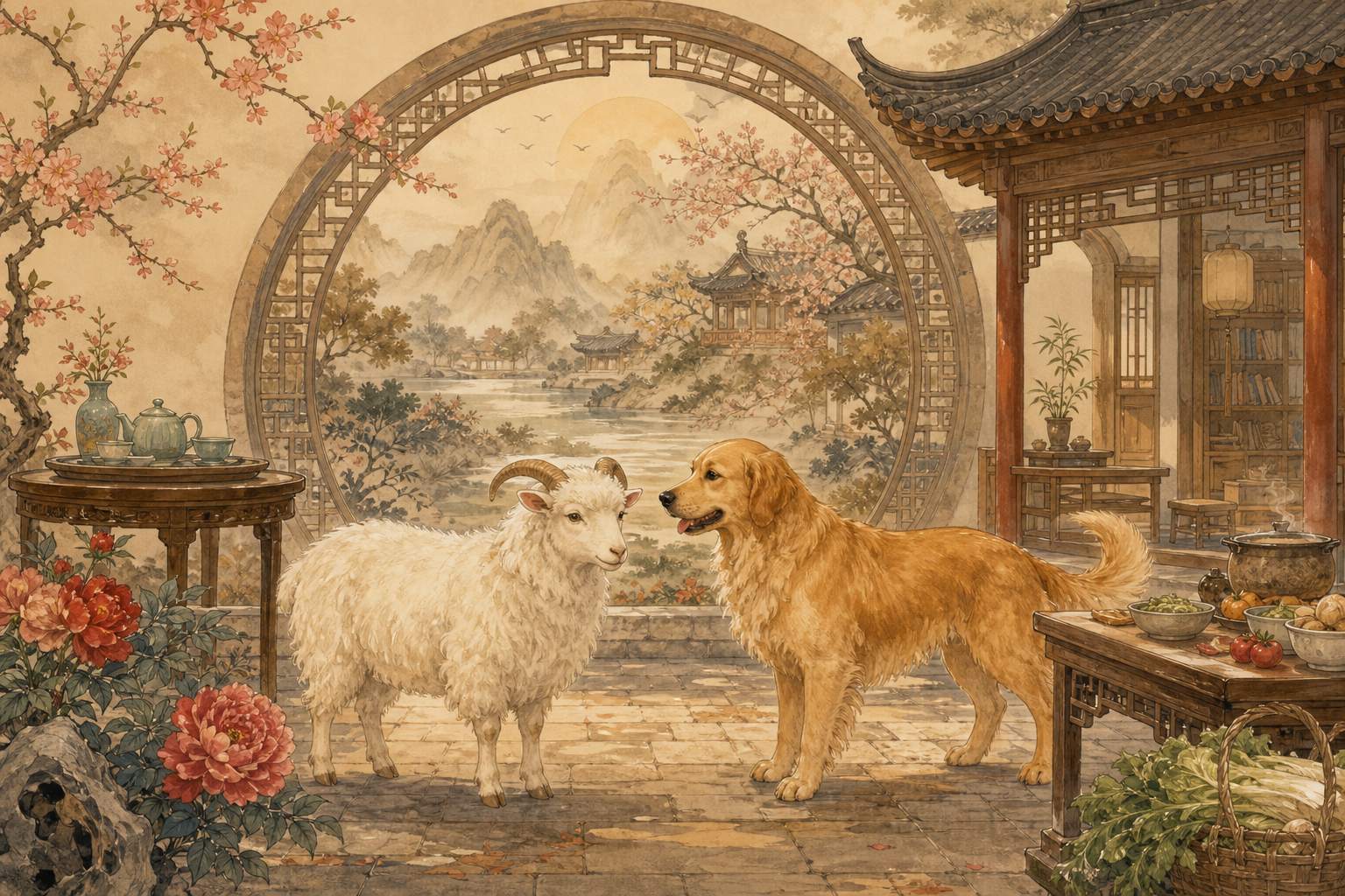 属羊男与属狗女犯冲吗