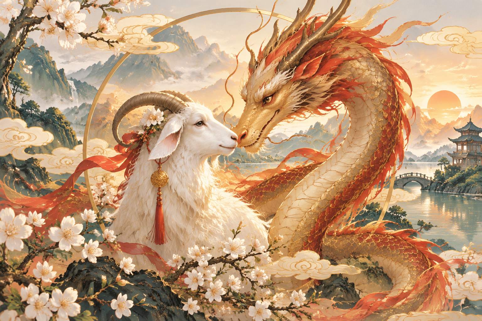 属羊与属龙感情如何