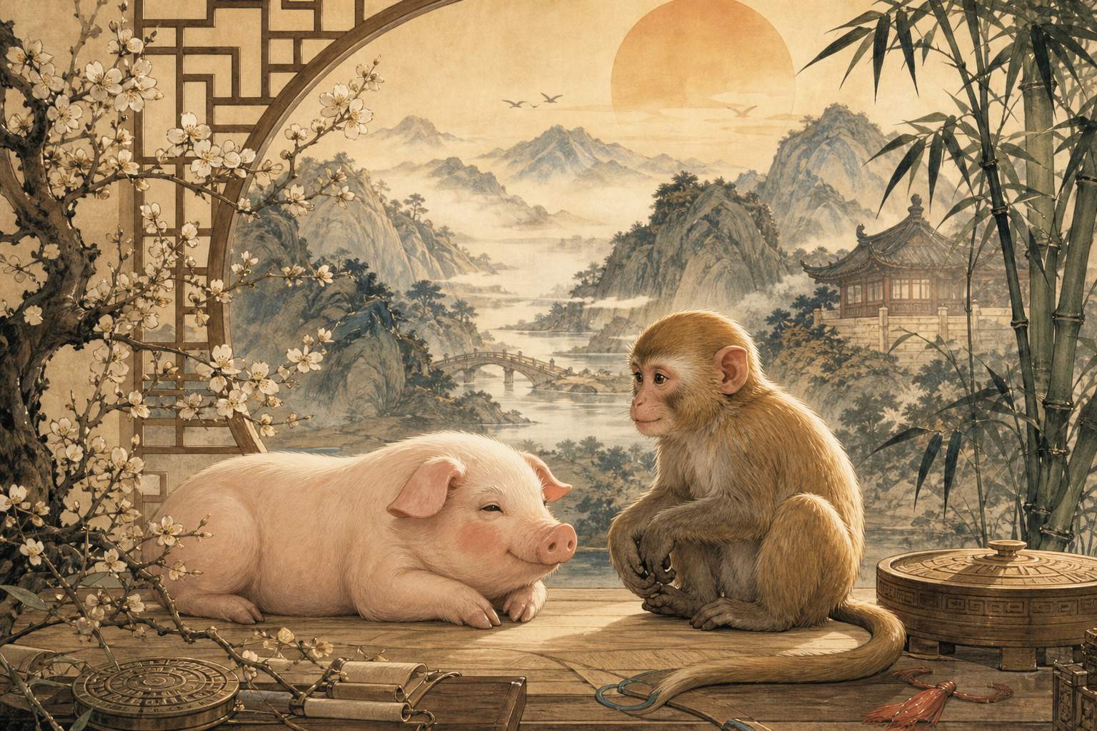 属猪和属猴真相害吗 属猪和属猴真相害吗
